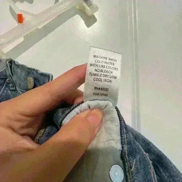 Pistola Mid Rise Denim Shorts Size 31 - Picture 2 of 13